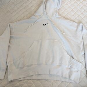 Nike Off-White Hoodie with Black Logo